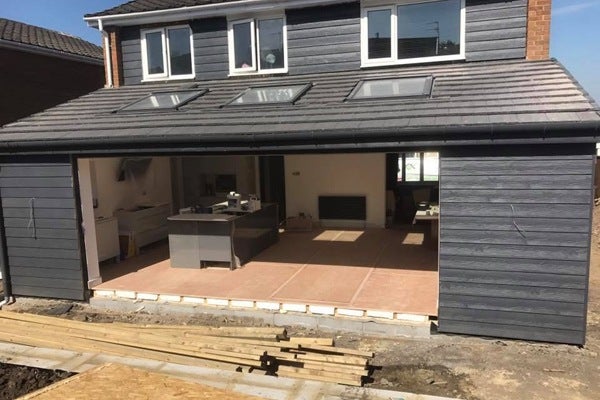 before image of newcastle extension